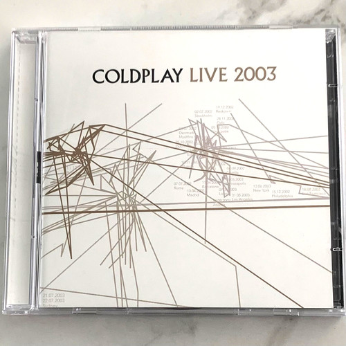 Coldplay live 2003 album - 2003, cd